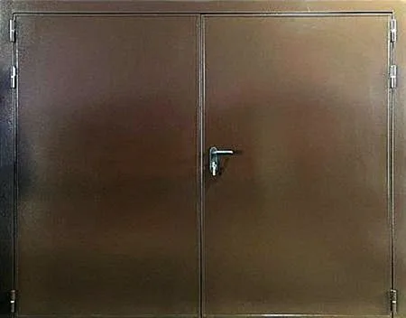 Противопожарные ворота Fenix-16 (Нитроэмаль) - внешняя сторона